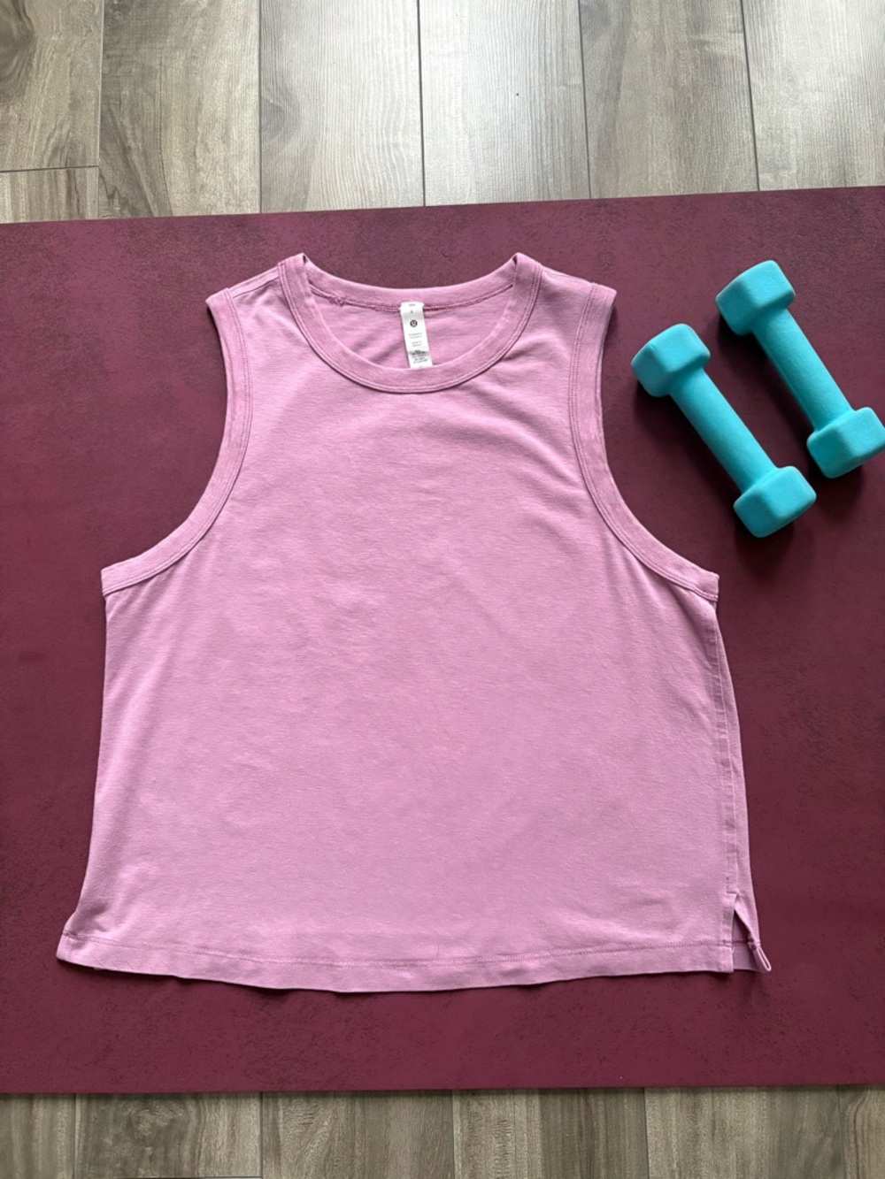 lululemon athletica Lavender-Pink Muscle Tank